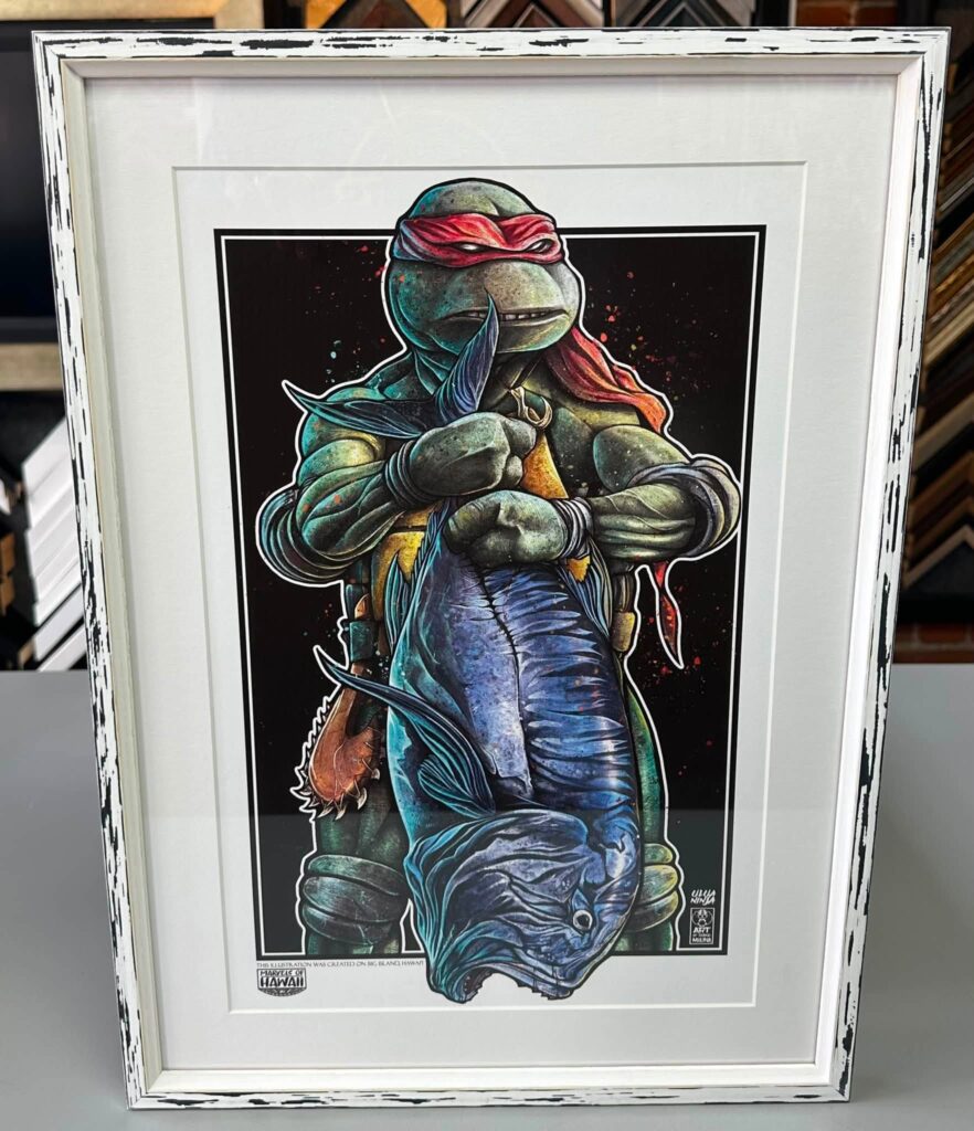 Custom Framed Art by Shane Molina 