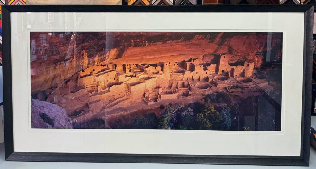 Custom Framed Mesa Verde Panormic Photography
