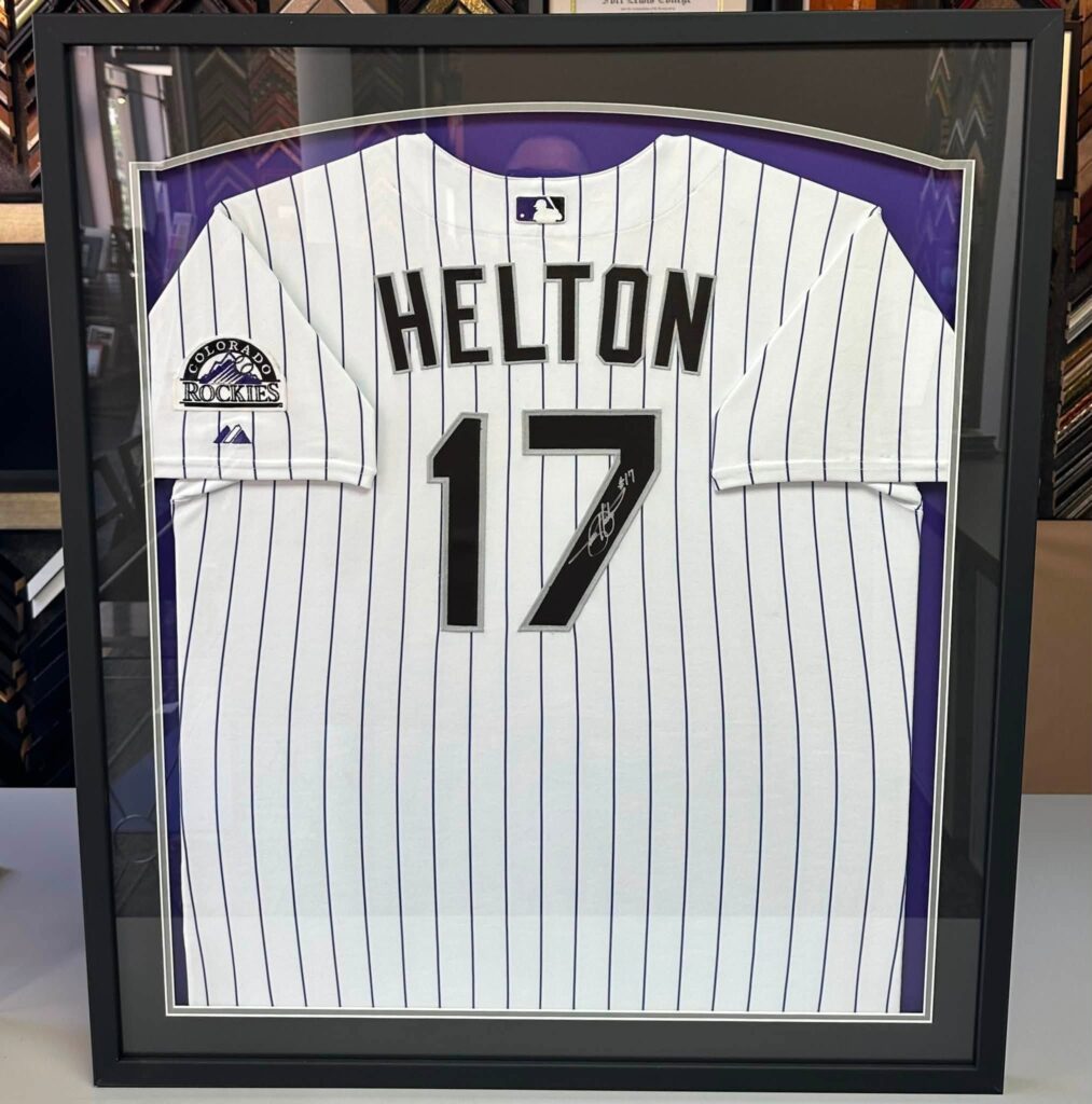 Denver’s Premier Sports Jersey Framing Company