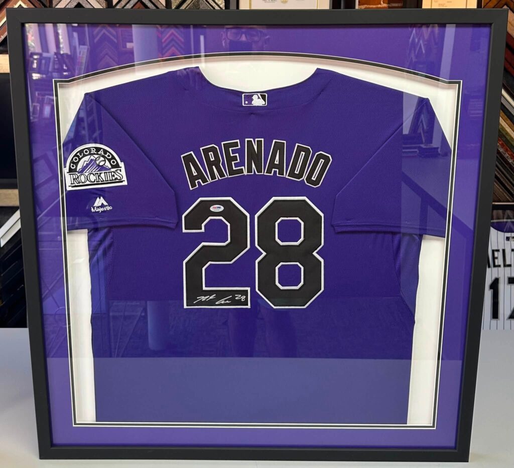 Denver’s Premier Sports Jersey Framing Company