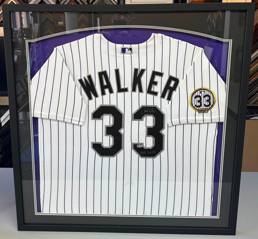 Denver’s Premier Sports Jersey Framing Company