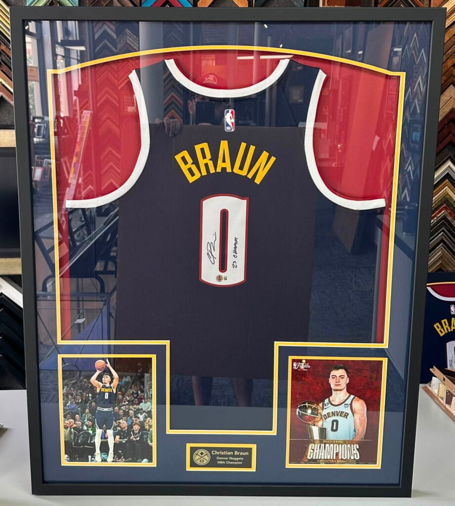 5280 Custom Framing Named Best Jersey Framing in Denver by The Denver Star 