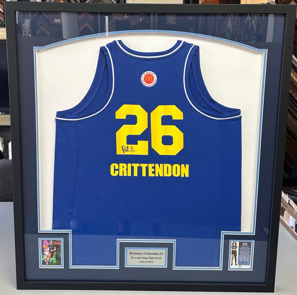Colorado’s Premier Sports Jersey Framer — 5280 Custom Framing