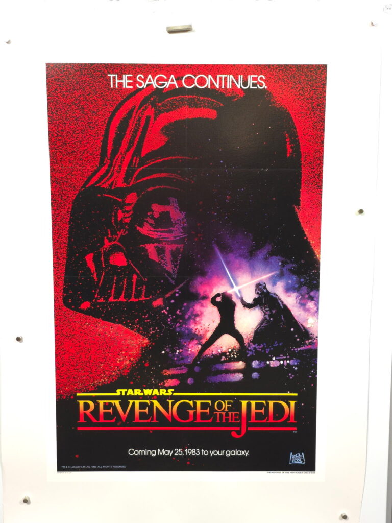 Original Star Wars ‘Revenge of the Jedi’ Poster Restoration & Framing 