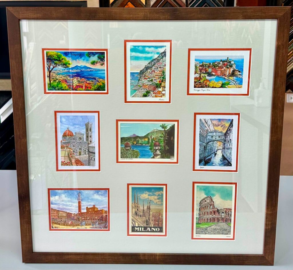 Bring Your Travels to Life with Custom Framing! 