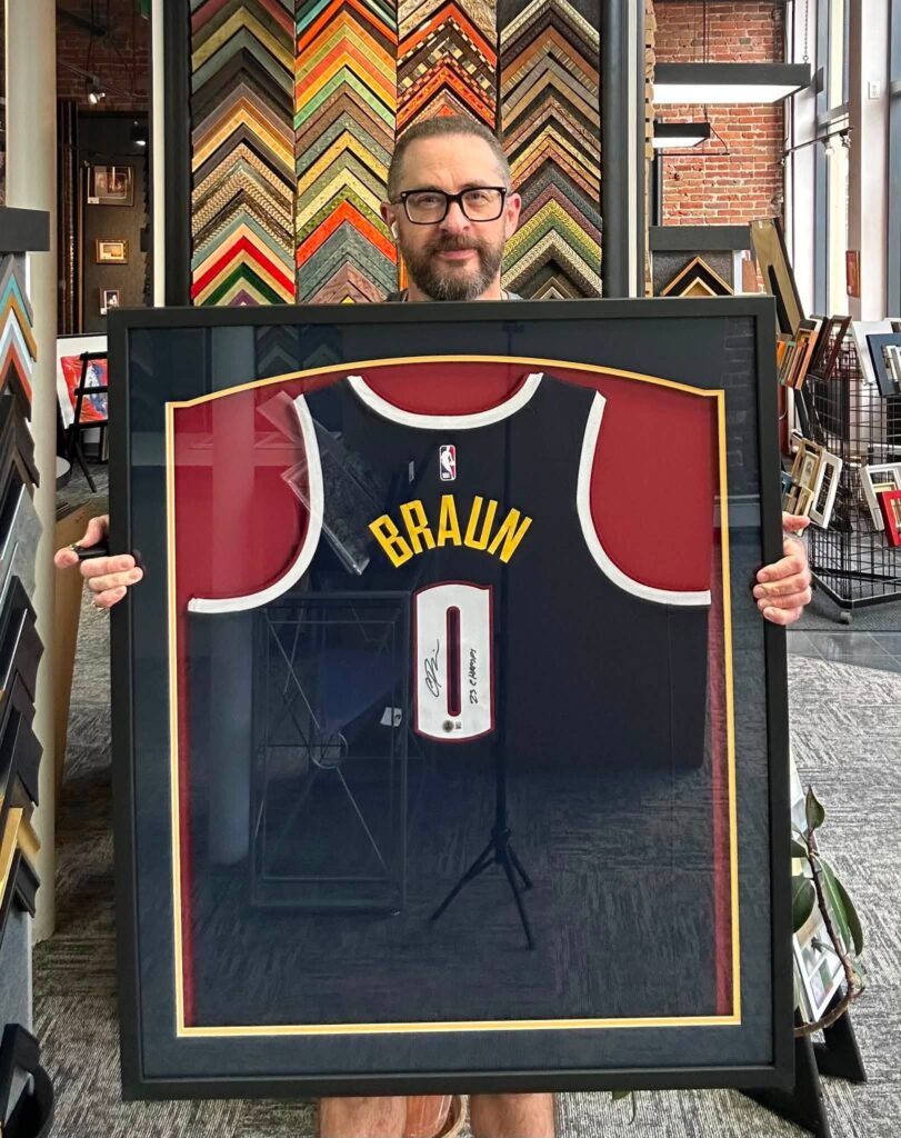 Denver’s Favorite Sports Jersey Framing Company