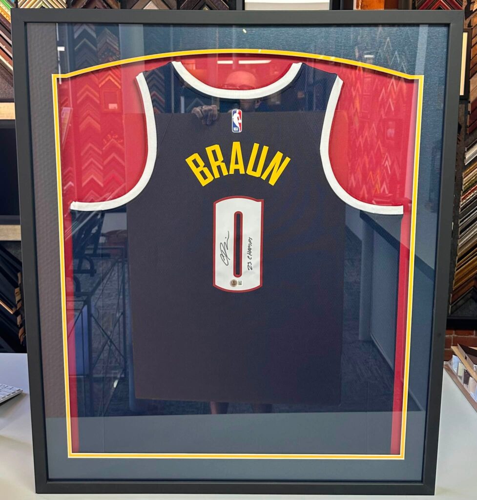Denver’s Favorite Sports Jersey Framing Company