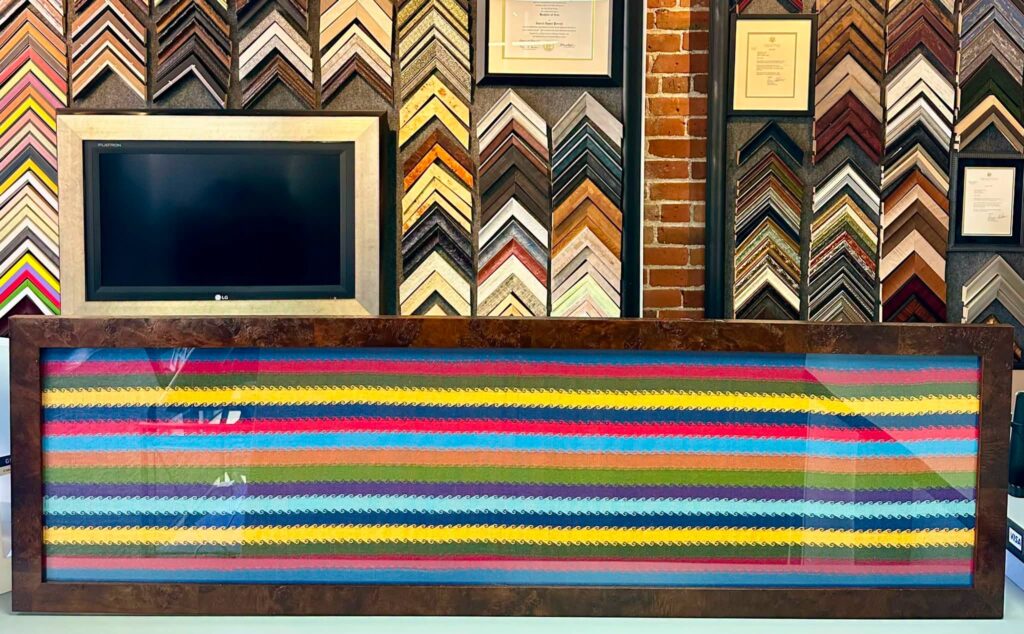 Custom Framed Textiles Denver