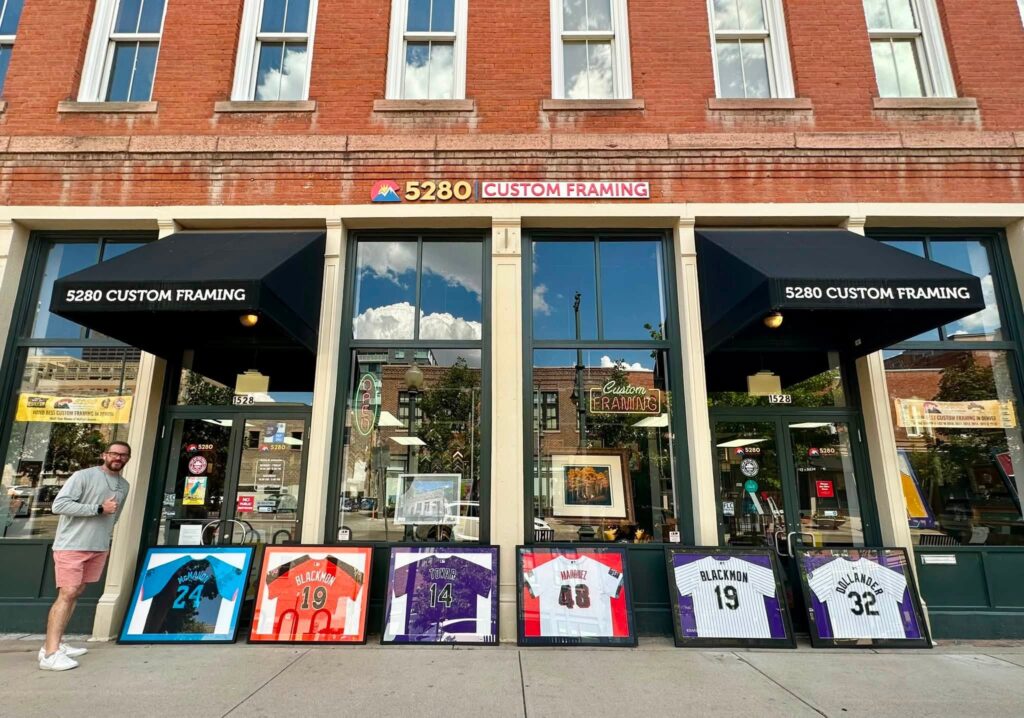 Denver’s Premier Sports Jersey Framer — 5280 Custom Framing
