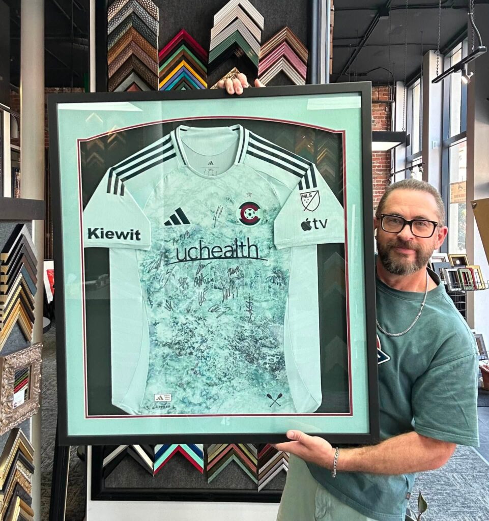 Custom Framed Colorado Rapids Jerseys