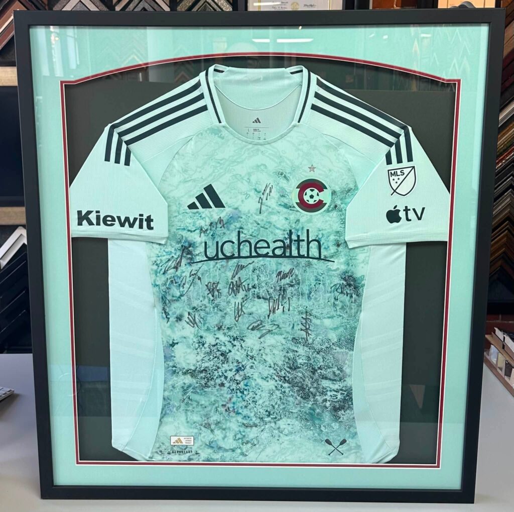 Custom Framed Colorado Rapids Jerseys