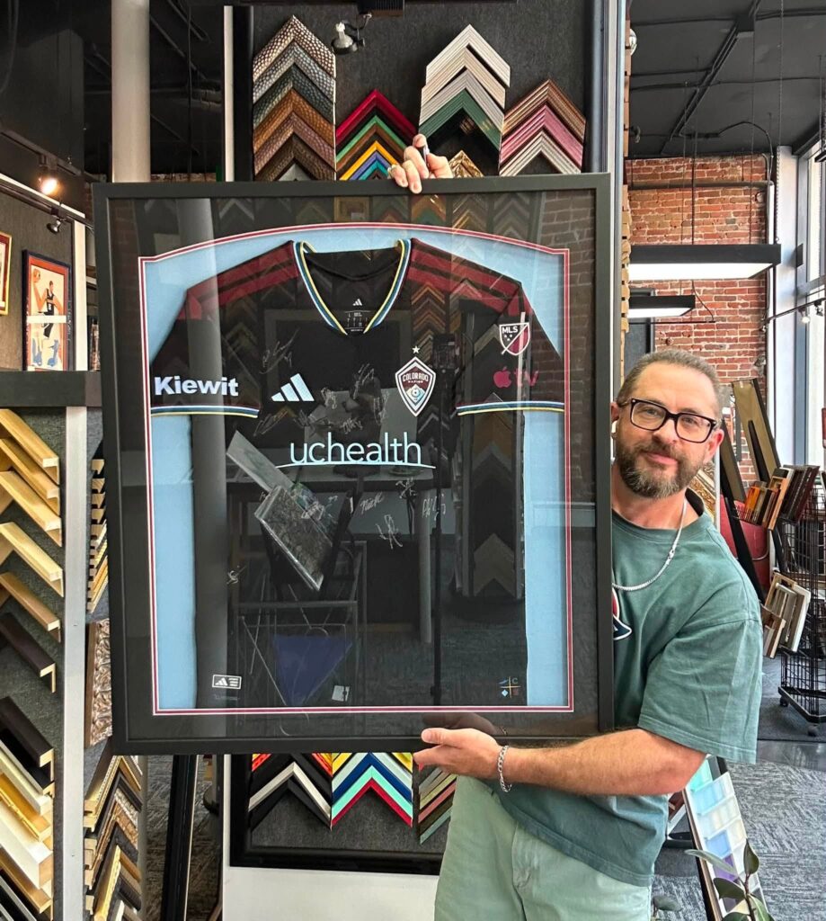 Custom Framed Colorado Rapids Jerseys