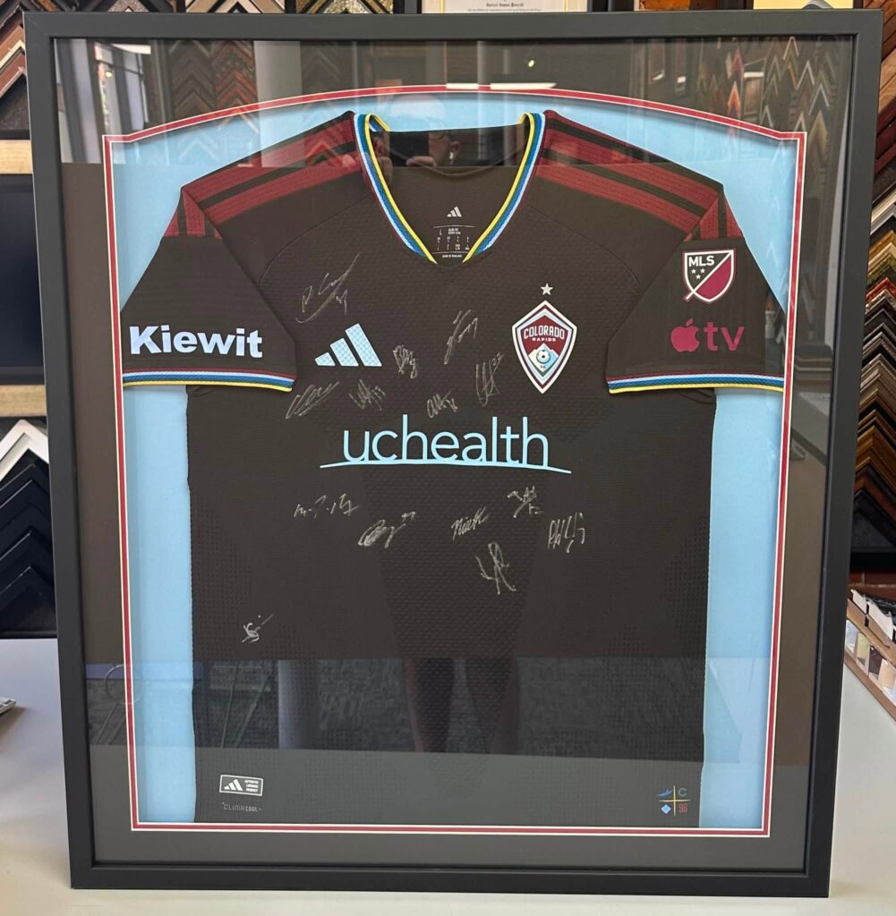 Custom Framed Colorado Rapids Jerseys