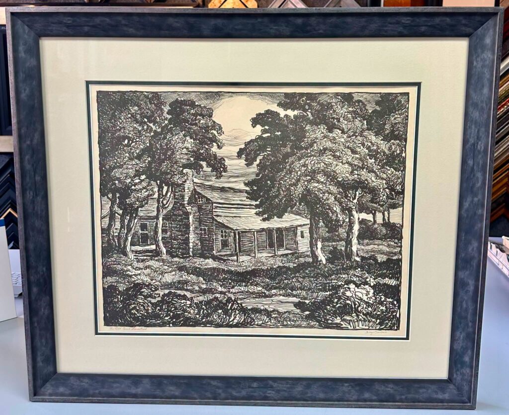 ‘The Old Cecil Homestead’ by Birger Sandzén
