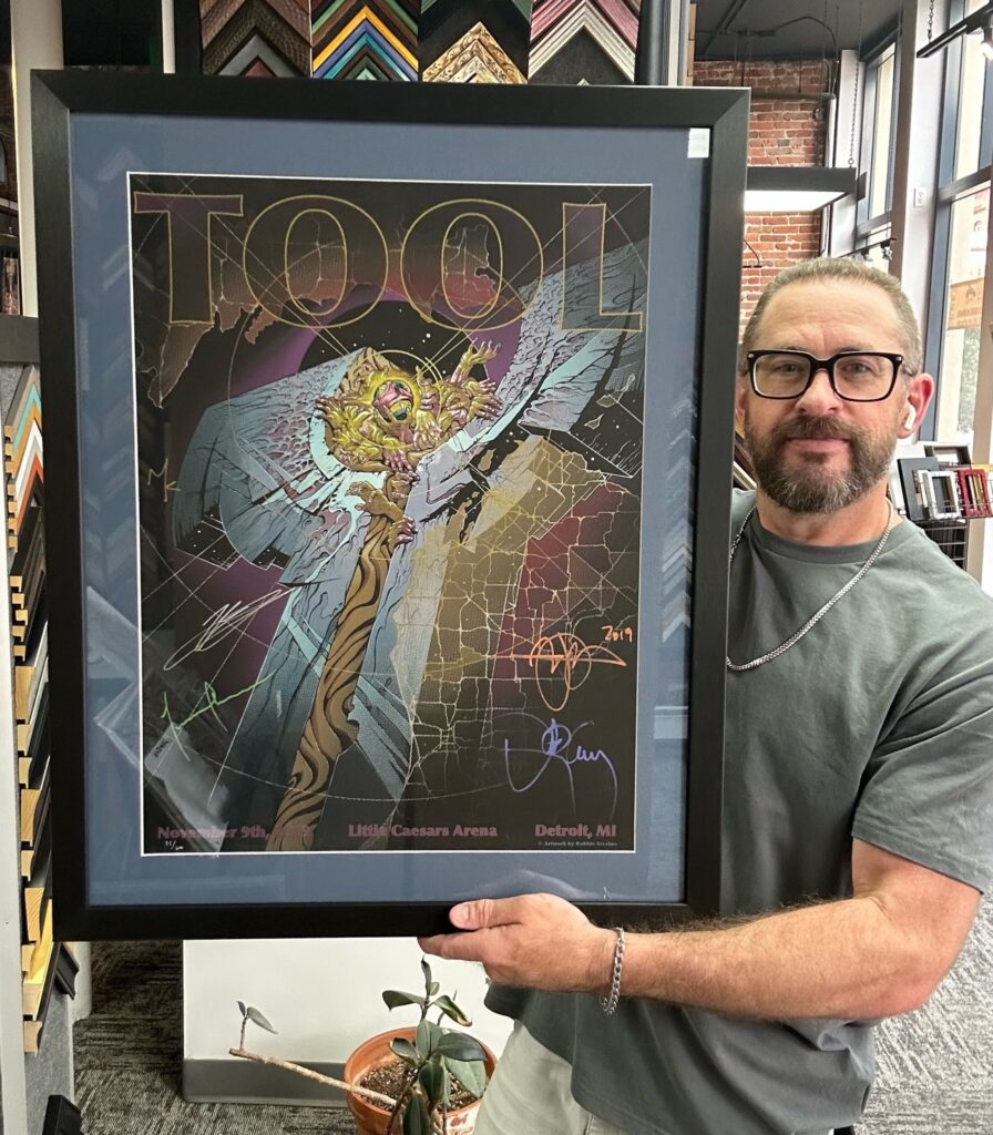 Custom Framed Tool Concert Poster | 5280 Custom Framing