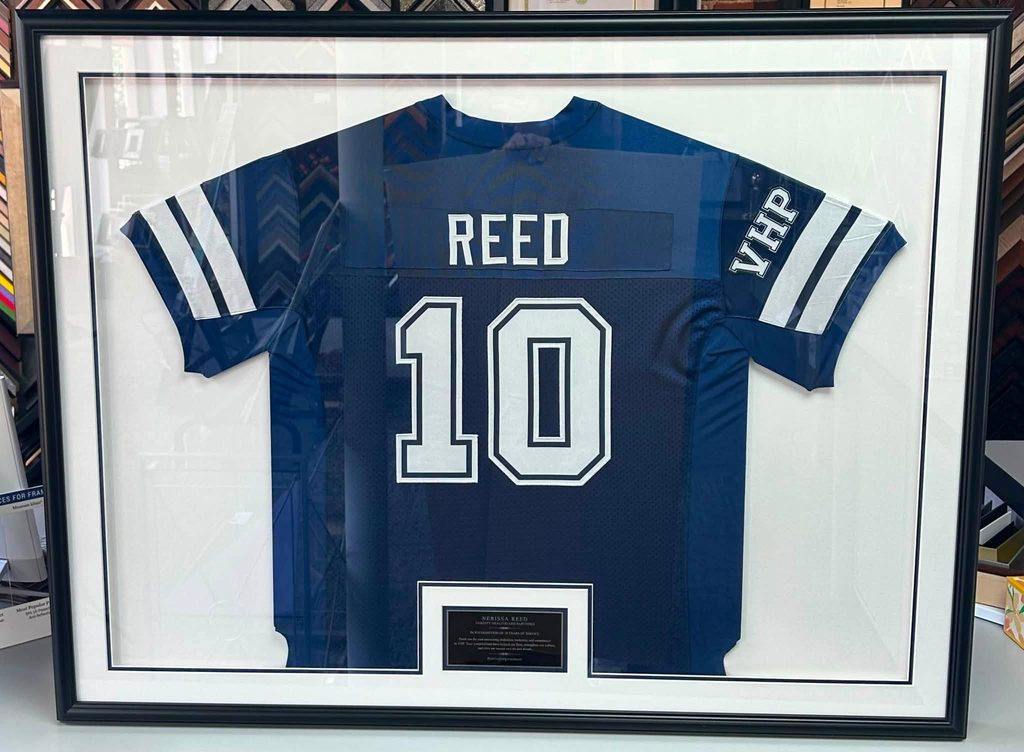 Custom Sports Jersey Framing Denver 