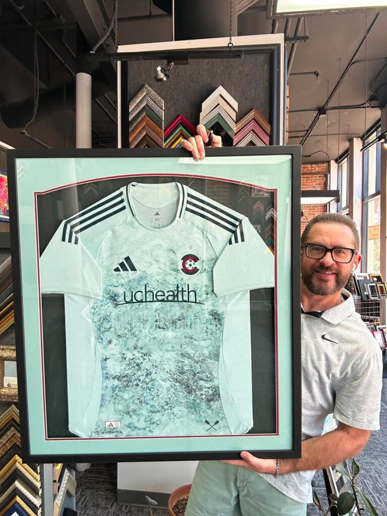 5280 Custom Framing — The Preferred Framer of Your Colorado Rapids!