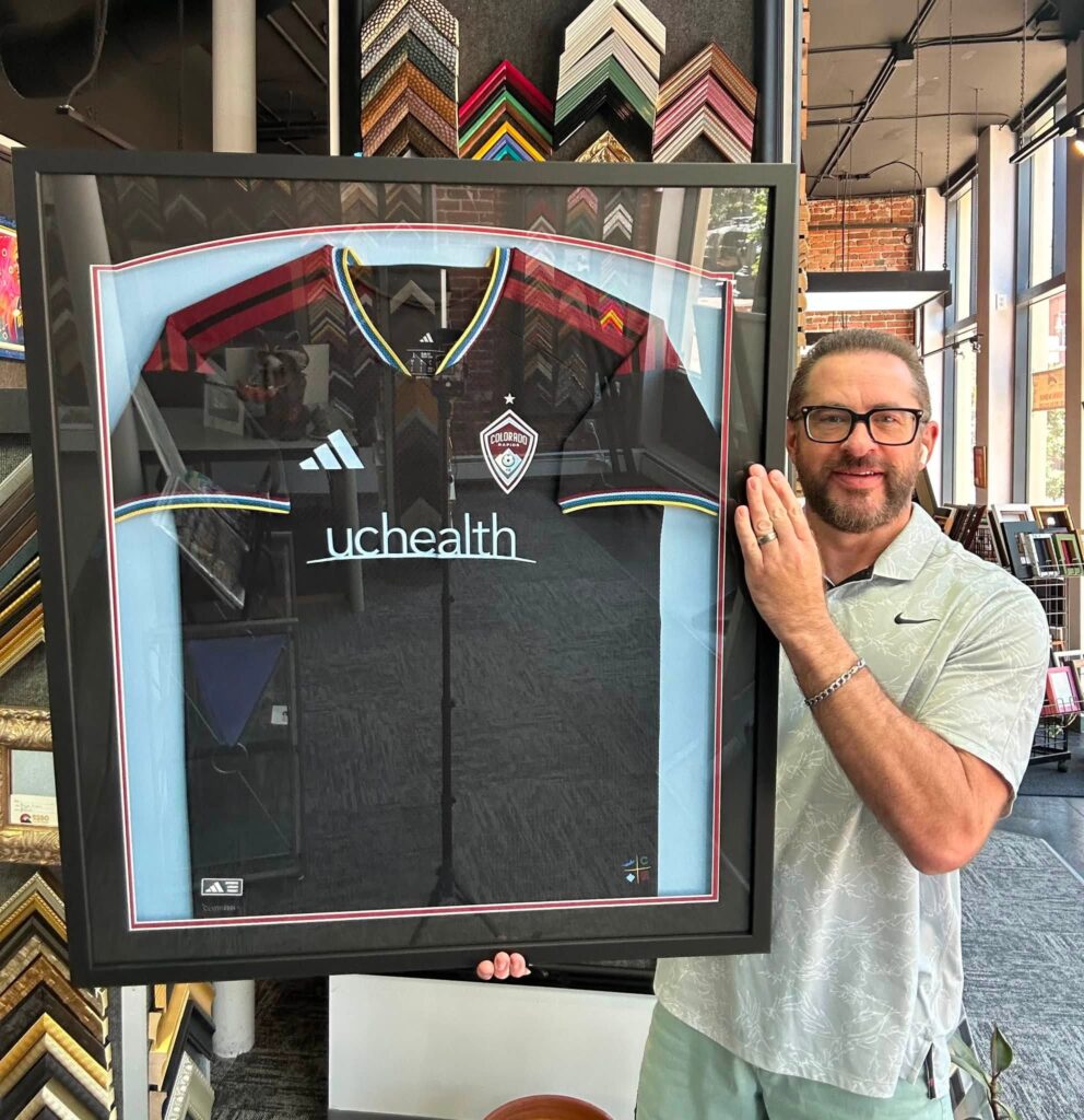 5280 Custom Framing — The Preferred Framer of Your Colorado Rapids!