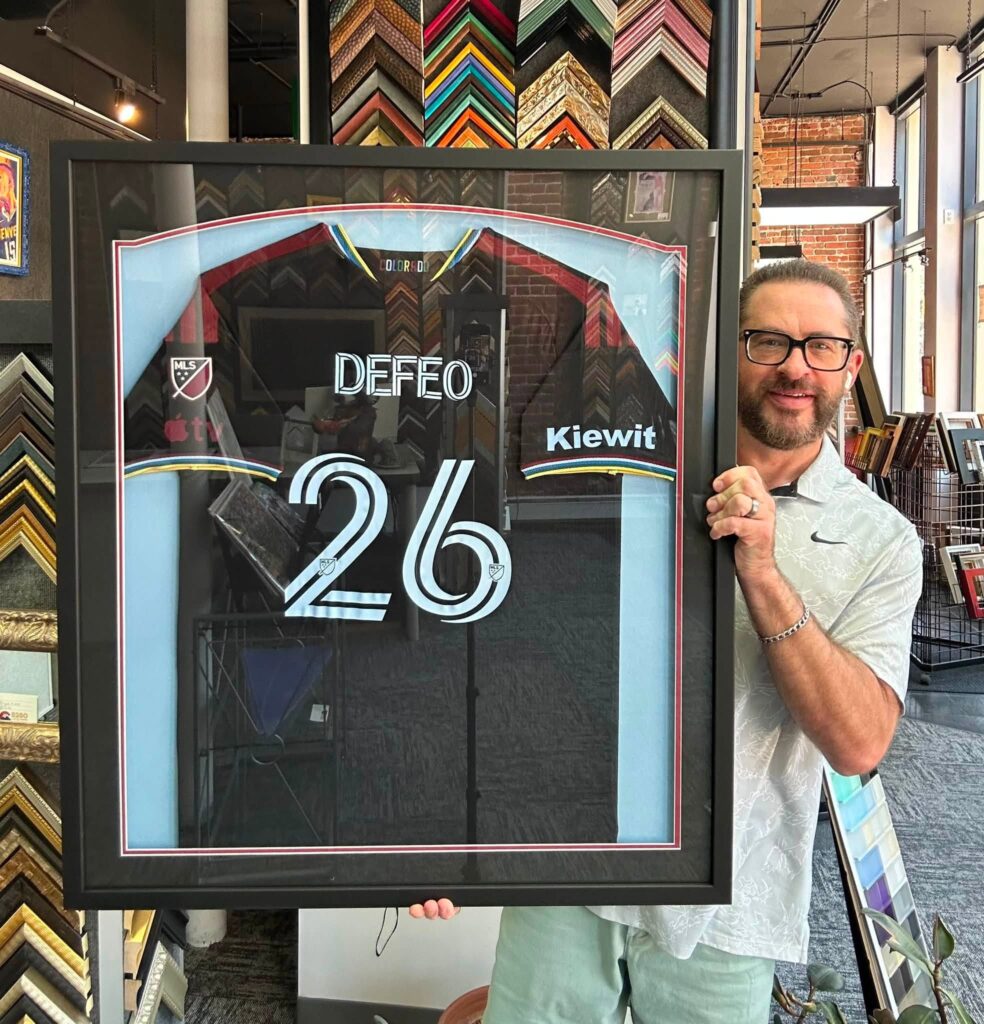 5280 Custom Framing — The Preferred Framer of Your Colorado Rapids!