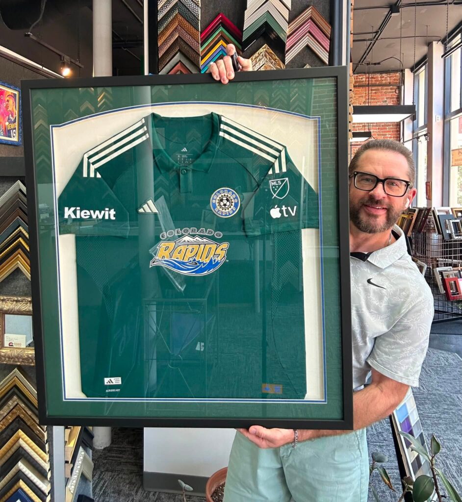 5280 Custom Framing — The Preferred Framer of Your Colorado Rapids!