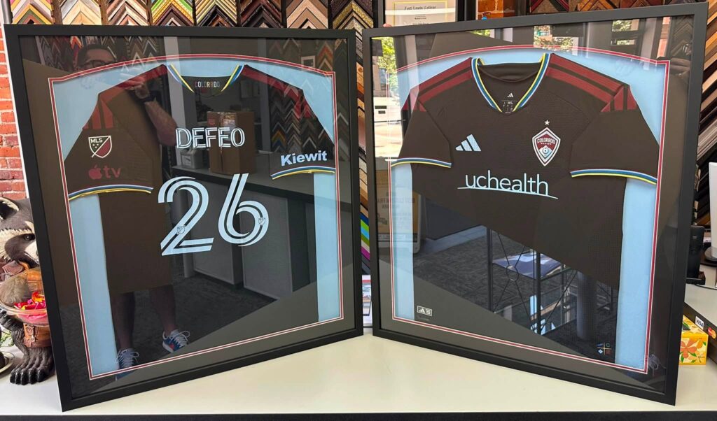 5280 Custom Framing — The Preferred Framer of Your Colorado Rapids!