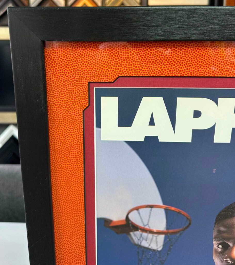 Custom Framed LaPhonso Ellis Vintage Starter Ad