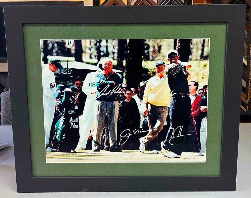 Tiger Woods, Arnold Palmer & Jack Nicklaus