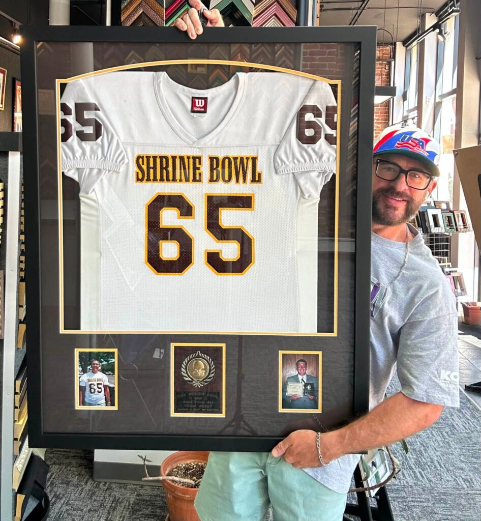 Custom Framed Shrine Bowl Jersey