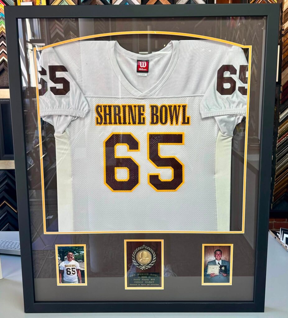 Custom Framed Shrine Bowl Jersey