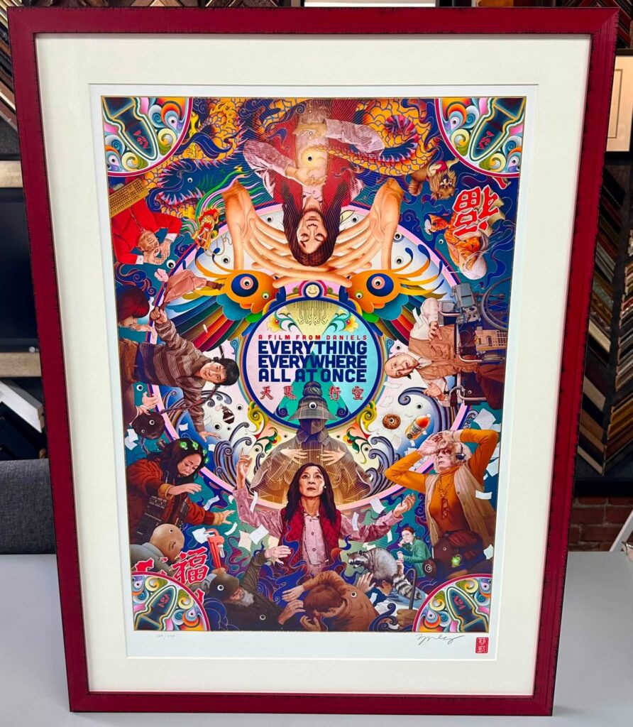 Custom Framed Artwork by James Jean