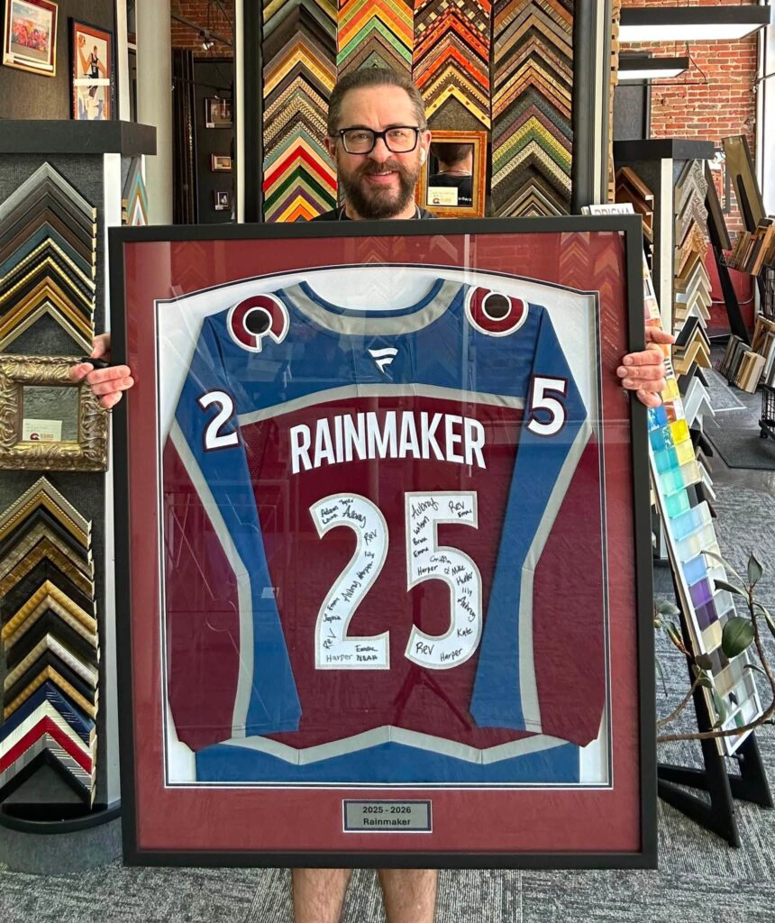 Denver’s Sports Jersey Framing Experts