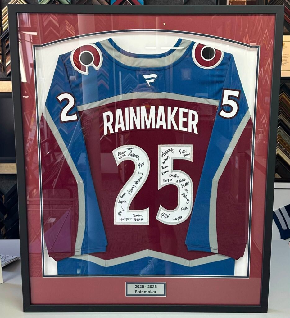  Denver’s Sports Jersey Framing Experts