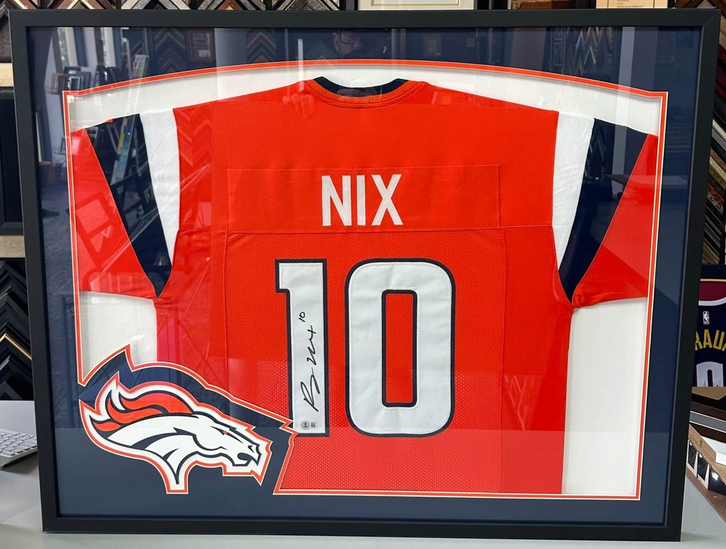 Denver's Sports Jersey Framing Experts | Go Broncos!