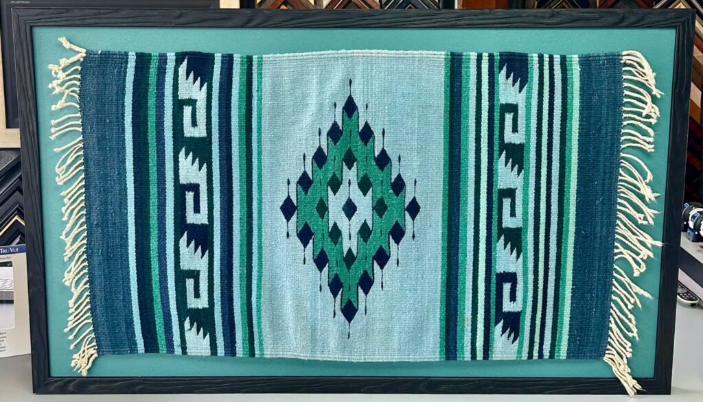 Custom Framed Textile