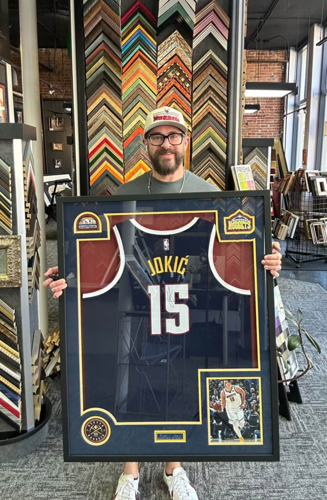 Denver’s Premier Sports Jersey Framing Company