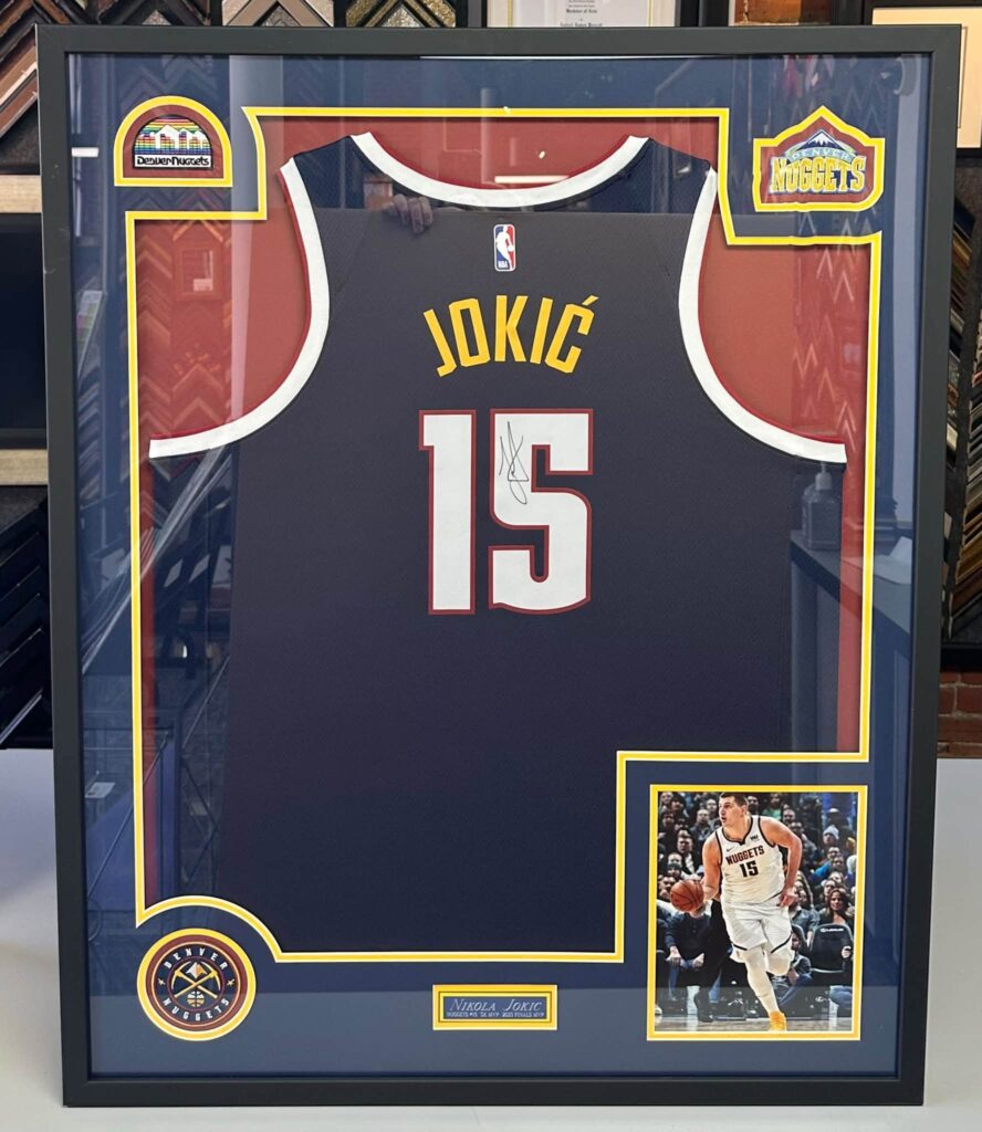 Denver’s Premier Sports Jersey Framing Company
