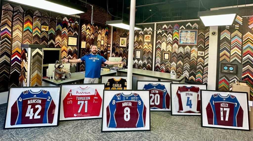 Denver’s Premier Sports Jersey Framing Company