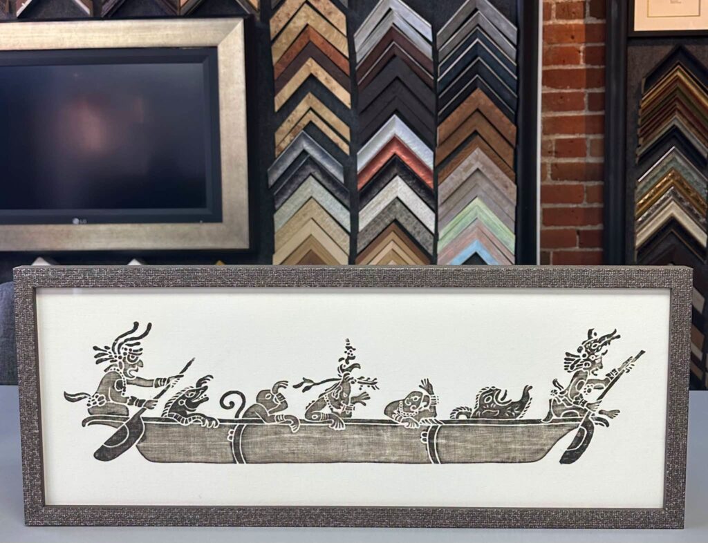 Custom Framed Textiles 