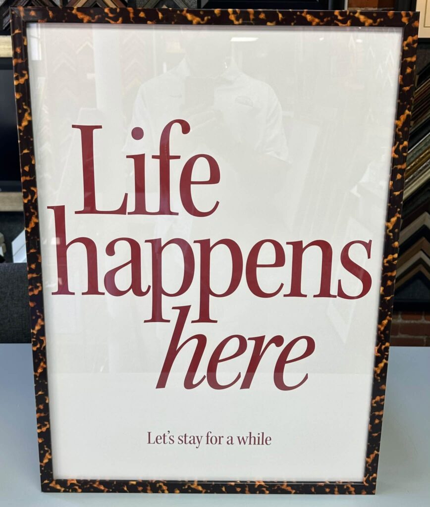Fun Custom Framed Posters