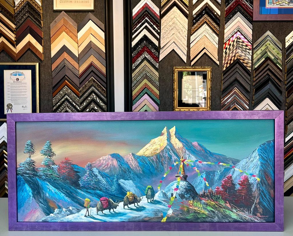 Canvas Stretching & Framing Denver 