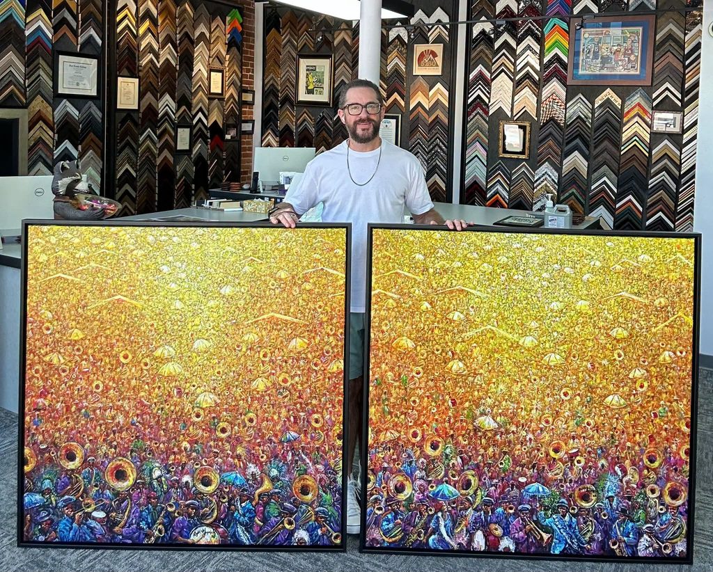 Canvas Stretching & Float Frames