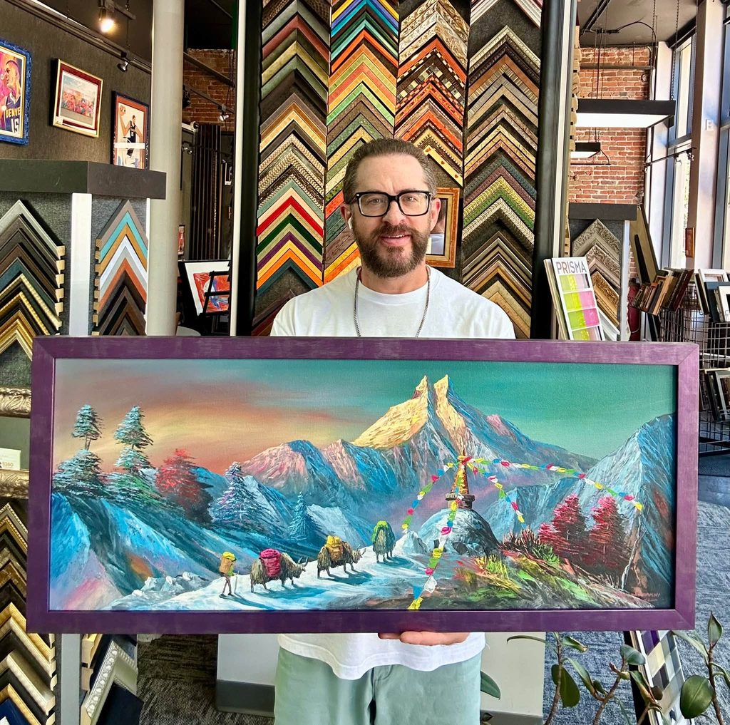 Canvas Stretching & Framing Denver