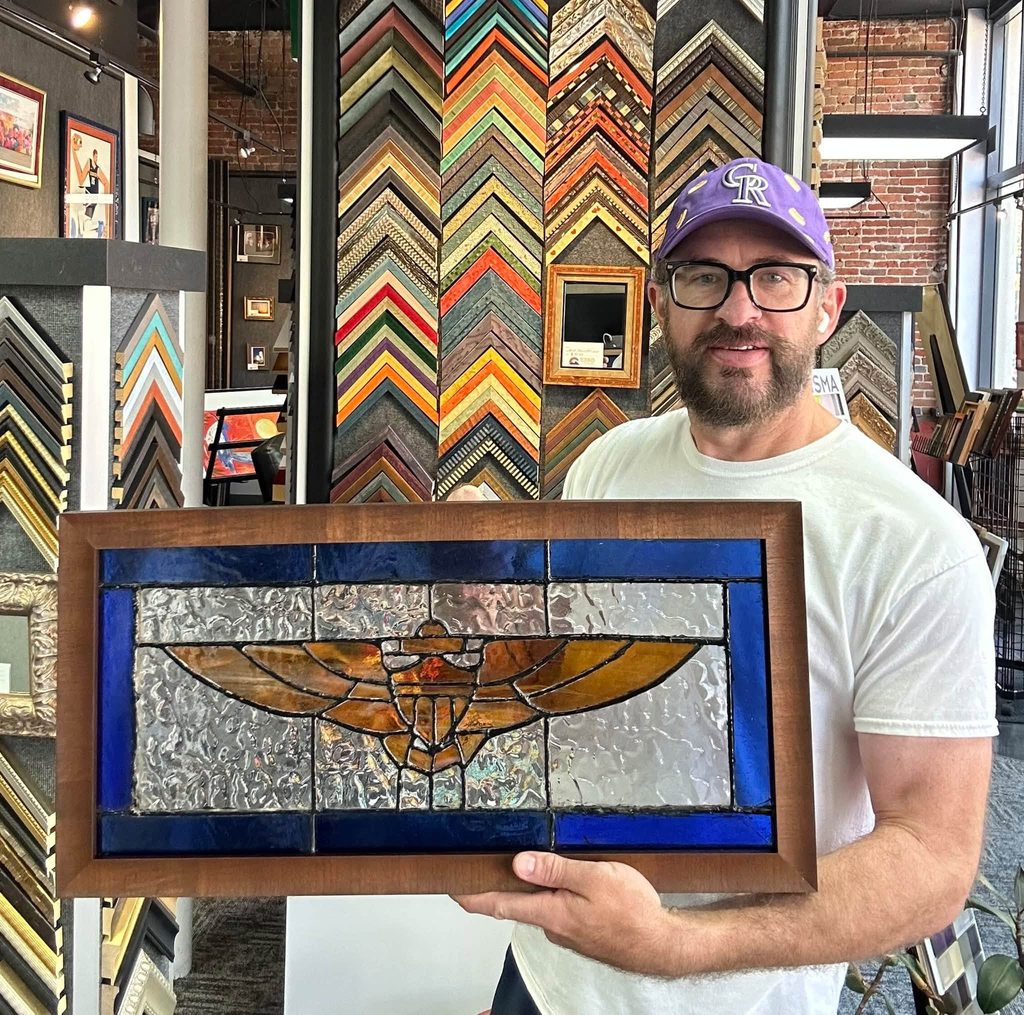 Custom Framed Stained Glass