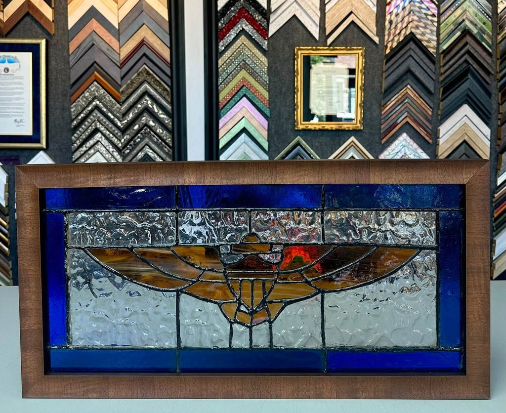 Custom Framed Stained Glass