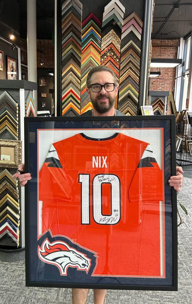 Denver’s Premier Sports Jersey Framing Company