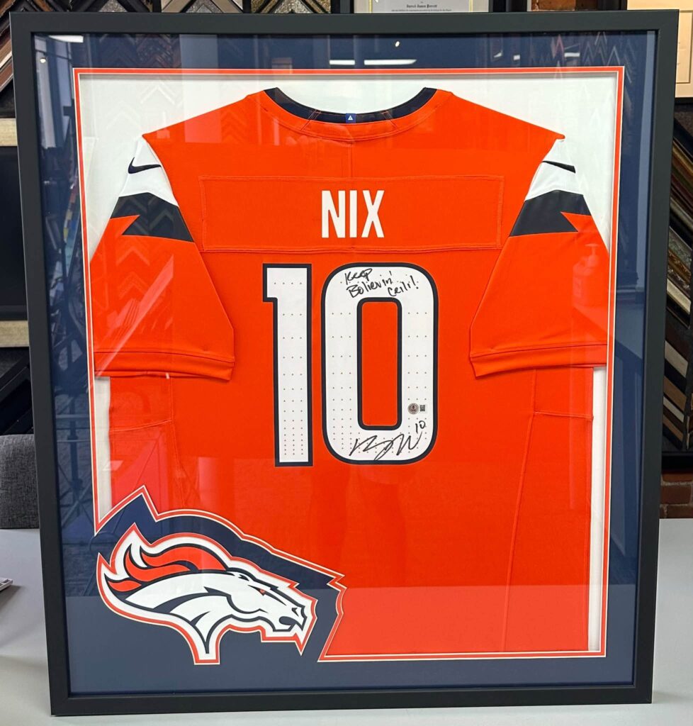 Denver’s Premier Sports Jersey Framing Company