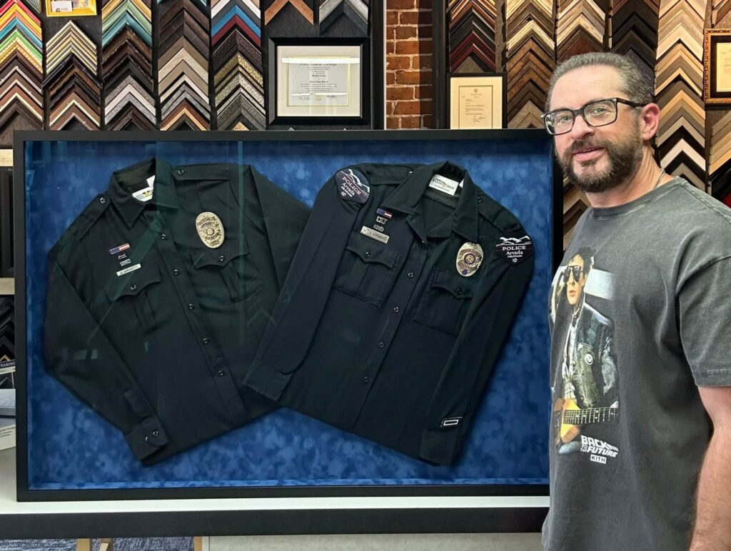 Custom Framed Police Uniforms