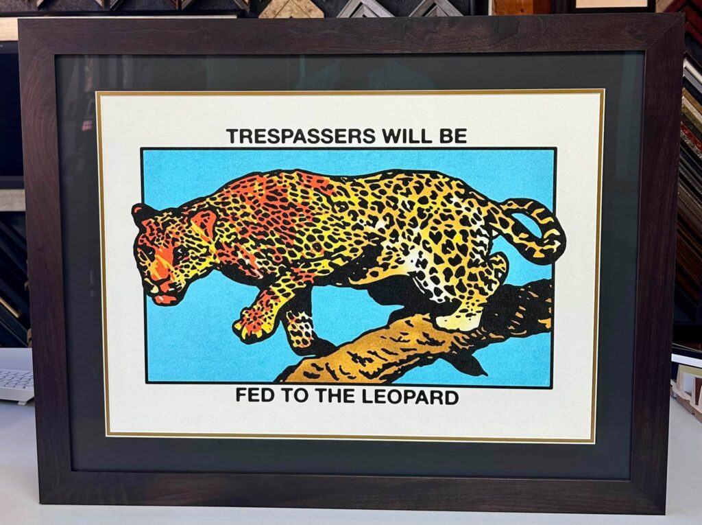 Trespassers Will Be Fed to the Leopards