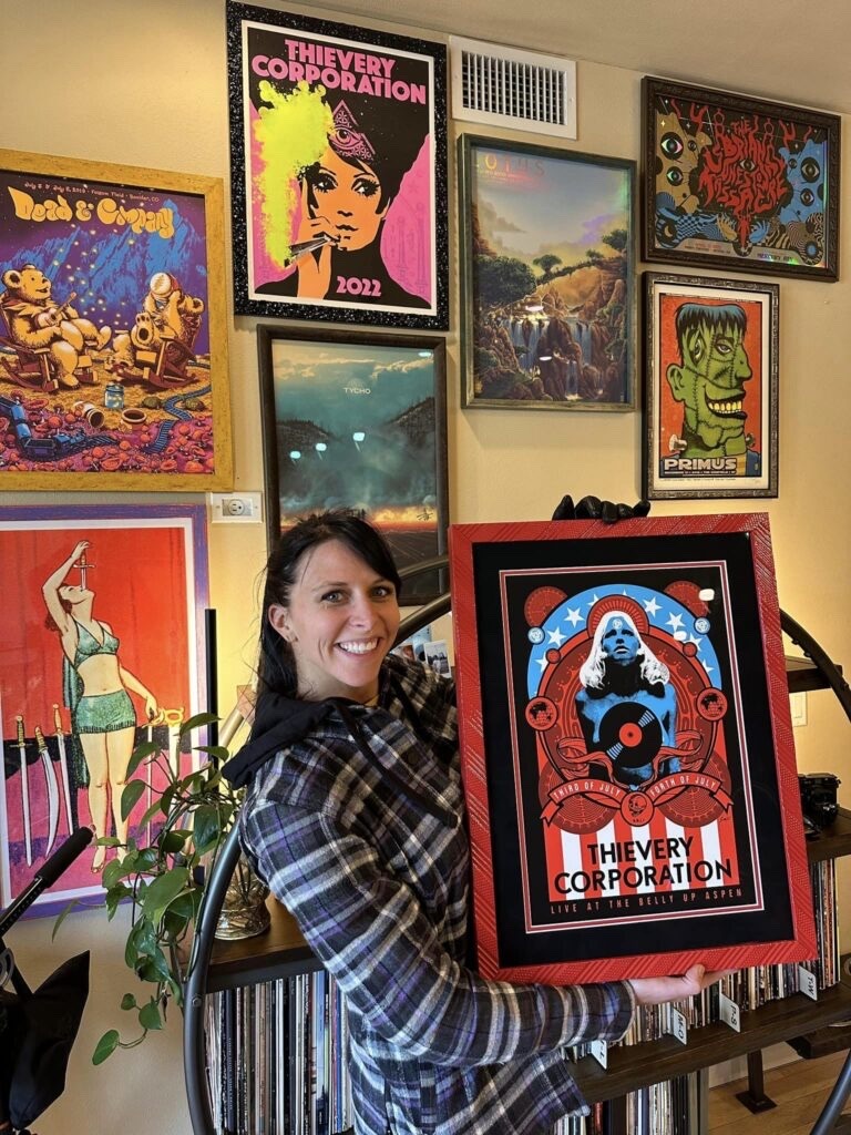 Best Custom Concert Poster Picture Framing Denver